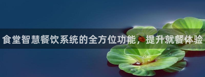 尊龙尊龙：食堂智慧餐饮系统的全方位功能，提升就餐体验
